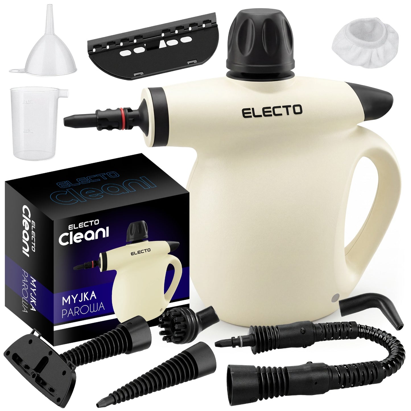 MYJKA PAROWA DO OKIEN FUG TAPICERKI PAROWNICA MYJKA RĘCZNA 1050W