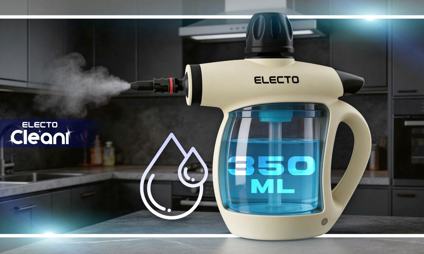 MYJKA PAROWA DO OKIEN FUG TAPICERKI PAROWNICA MYJKA RĘCZNA 1050W